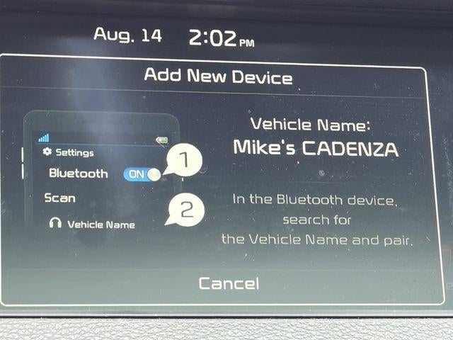 2018 Kia Cadenza Technology