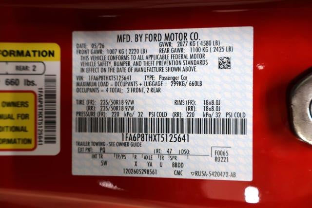2026 Ford Mustang EcoBoost Premium