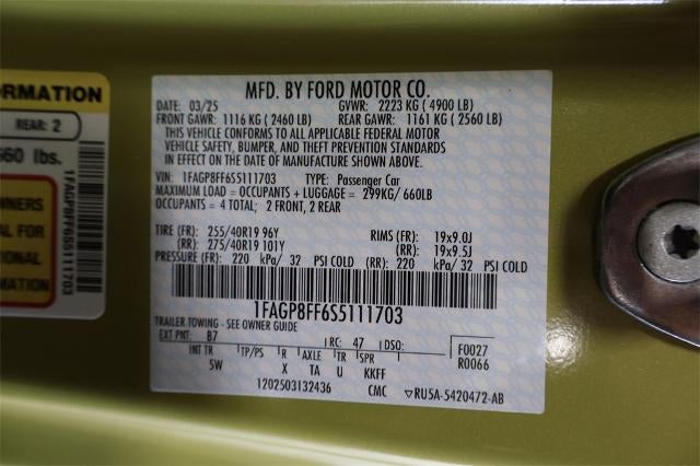 2025 Ford Mustang GT Premium