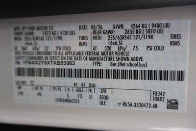 2026 Ford Transit Passenger Wagon XL