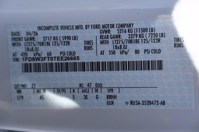 2026 Ford Super Duty F-350 SRW XL