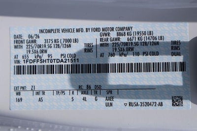 2026 Ford Super Duty F-550 DRW XL