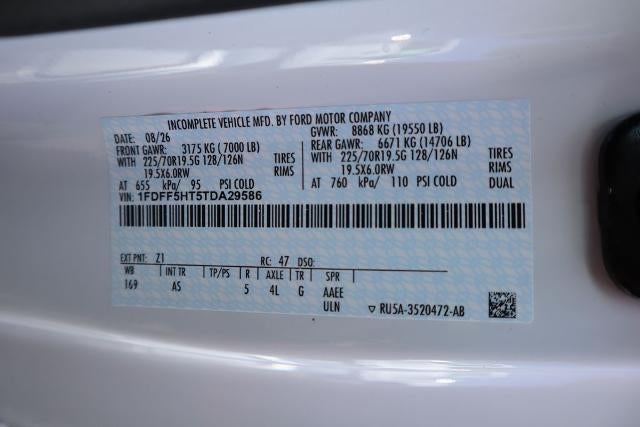 2026 Ford Super Duty F-550 DRW XL