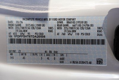 2026 Ford Super Duty F-550 DRW XL