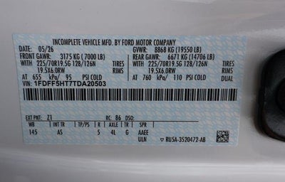 2026 Ford Super Duty F-550 DRW XL