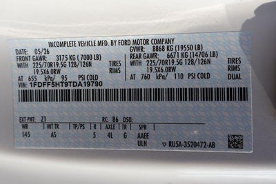 2026 Ford Super Duty F-550 DRW XL