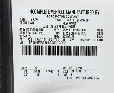 2025 Ford F-750SD Base