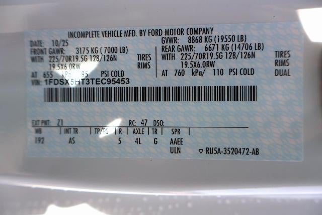 2026 Ford Super Duty F-550 DRW XL