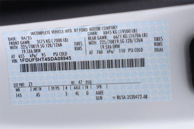 2025 Ford Super Duty F-550 DRW XL