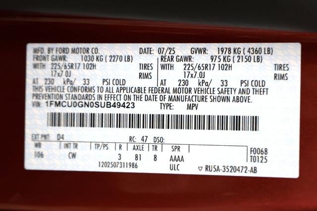 2025 Ford Escape Active Demo