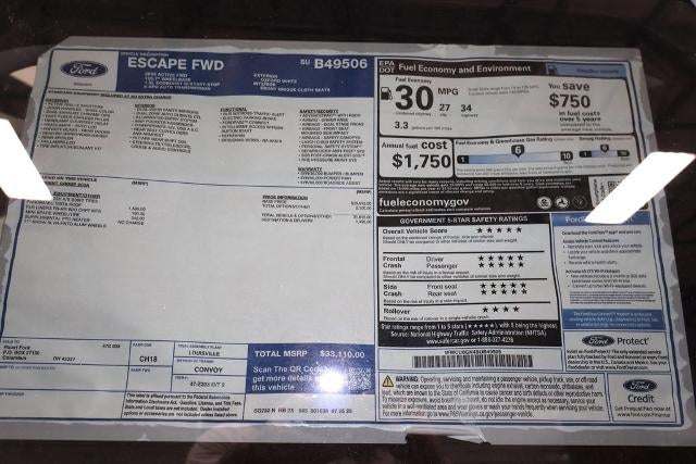 2025 Ford Escape Active