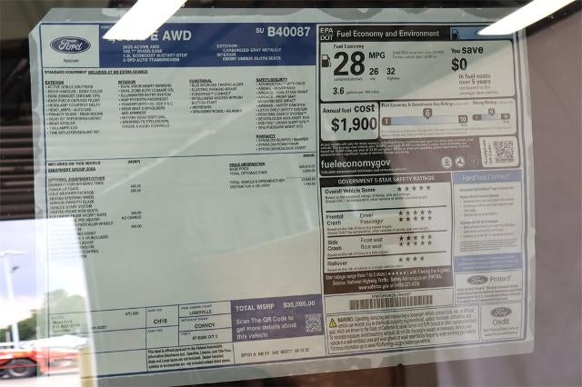 2025 Ford Escape Active Demo