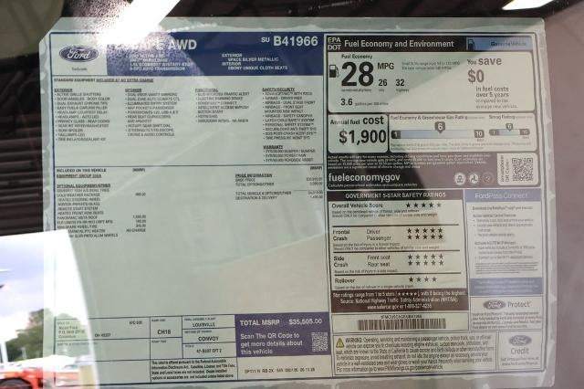 2025 Ford Escape Active Demo