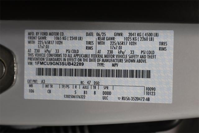 2025 Ford Escape Active Demo