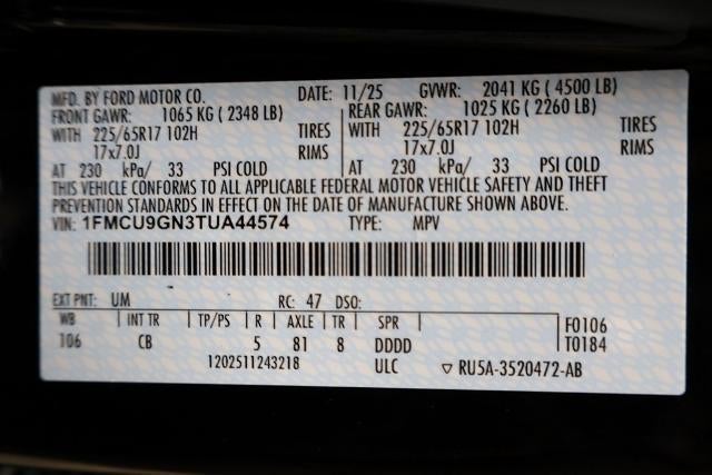 2026 Ford Escape Active