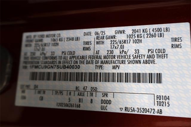 2025 Ford Escape Active Demo