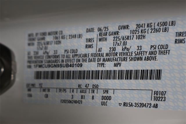 2025 Ford Escape Active Demo