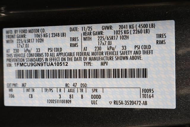 2026 Ford Escape Active