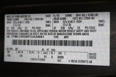 2026 Ford Escape Active