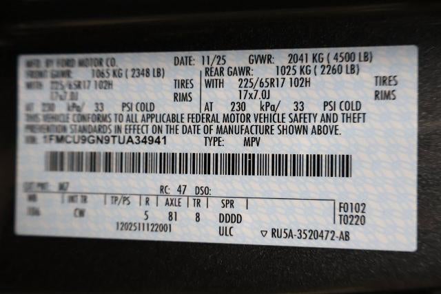 2026 Ford Escape Active