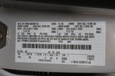 2026 Ford Escape Active