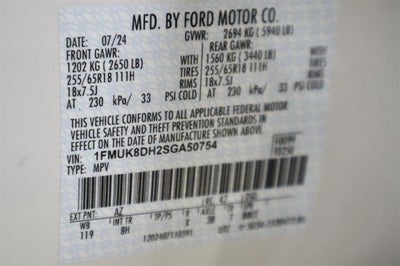 2025 Ford Explorer Active Demo