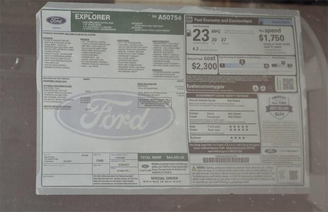 2025 Ford Explorer Active Demo