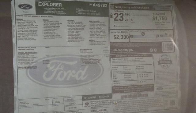 2025 Ford Explorer Active Demo