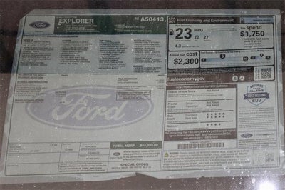 2025 Ford Explorer Active Demo