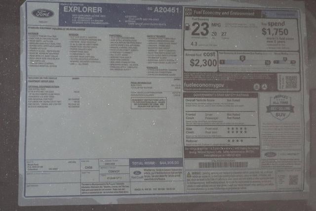 2025 Ford Explorer Active Demo