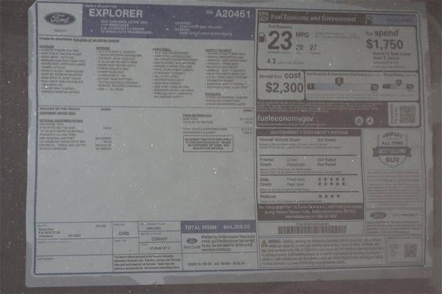 2025 Ford Explorer Active Demo