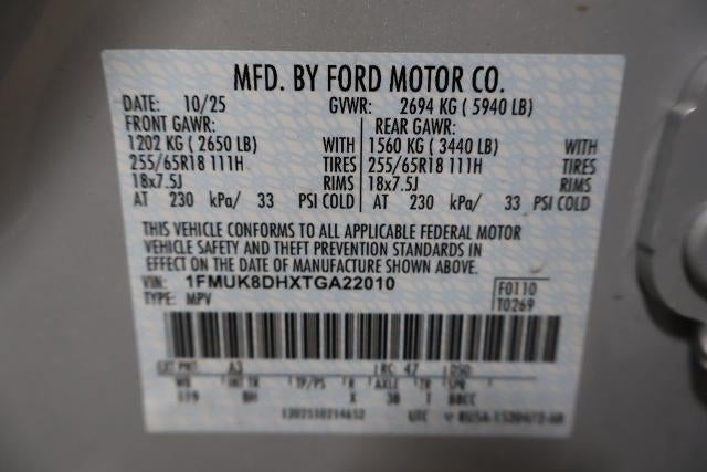 2026 Ford Explorer Active Demo