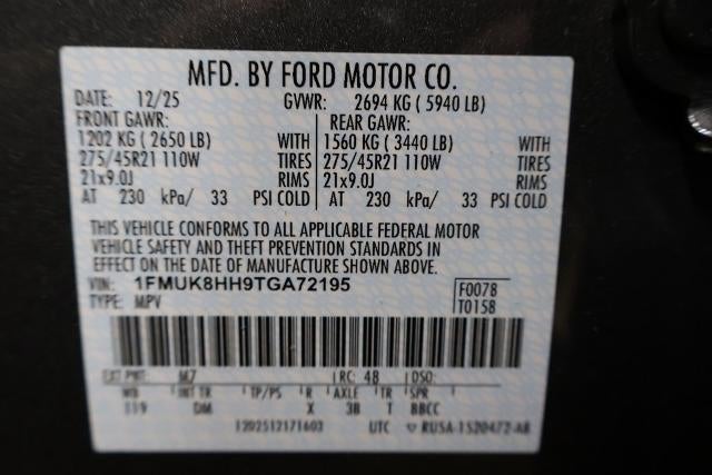 2026 Ford Explorer Platinum