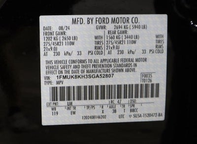 2025 Ford Explorer ST-Line Demo