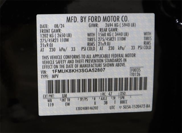 2025 Ford Explorer ST-Line Demo