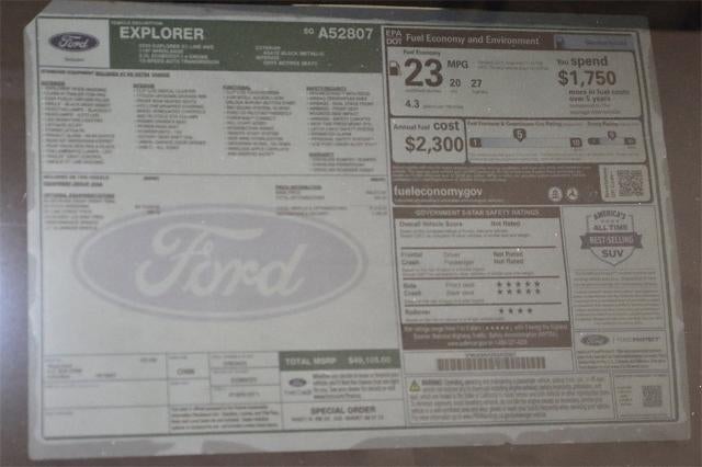 2025 Ford Explorer ST-Line Demo