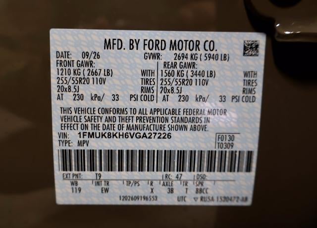 2027 Ford Explorer ST-Line