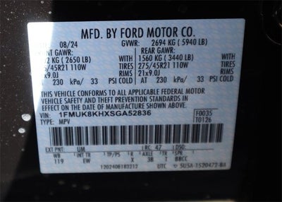 2025 Ford Explorer ST-Line Demo