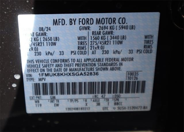 2025 Ford Explorer ST-Line Demo