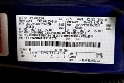 2026 Ford Super Duty F-250 SRW Lariat