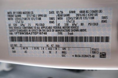 2026 Ford Super Duty F-350 SRW XL