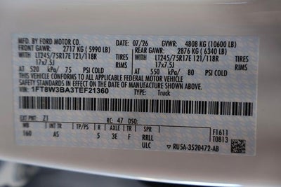 2026 Ford Super Duty F-350 SRW XL