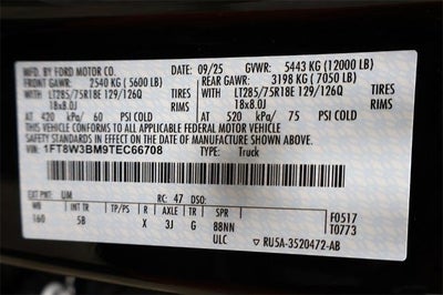 2026 Ford Super Duty F-350 SRW Lariat Tremor