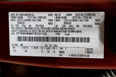 2026 Ford Super Duty F-350 SRW Platinum