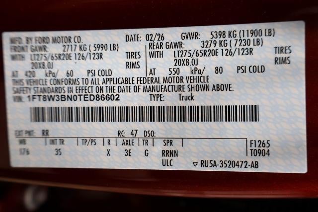 2026 Ford Super Duty F-350 SRW XLT