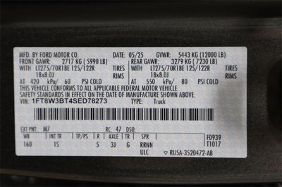 2025 Ford Super Duty F-350 SRW XL