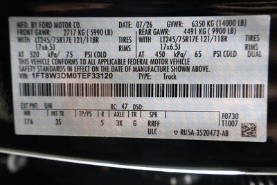 2026 Ford Super Duty F-350 DRW XLT