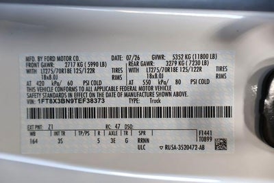 2026 Ford Super Duty F-350 SRW XLT