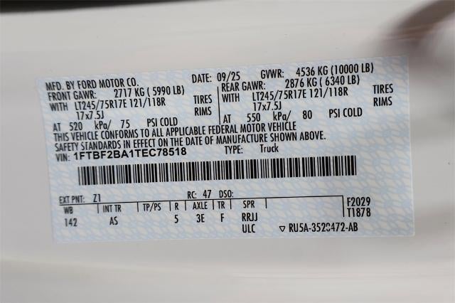 2026 Ford Super Duty F-250 SRW XL