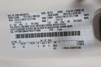 2026 Ford Super Duty F-250 SRW XL